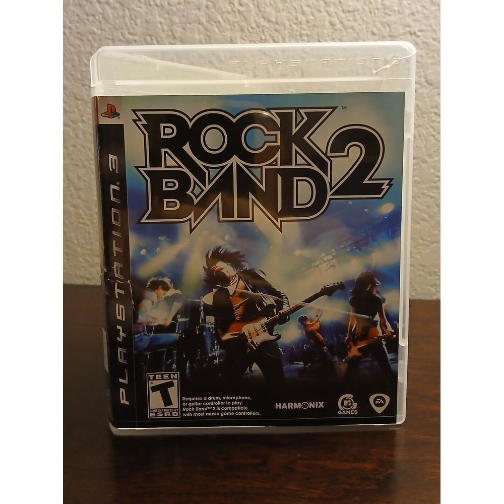 Rock Band 2 Video Game for Sony‎ PlayStation 3 PS3 Complete #21B8